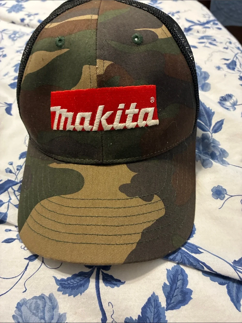 Camouflage Trucker Hat - Green/Brown